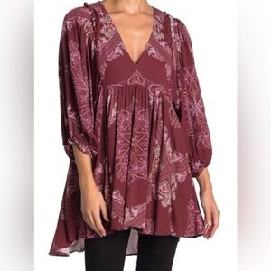 Free People Girl Talk Tunic - Large